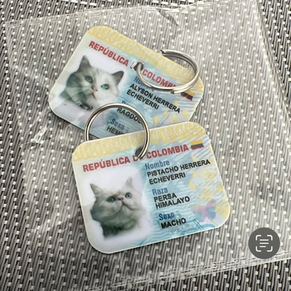 NUEVA Plaquita mini-cédula