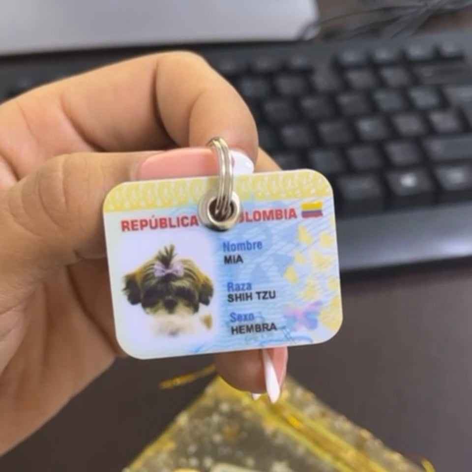 NUEVA Plaquita mini-cédula