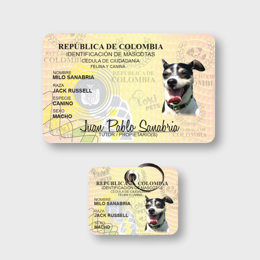 Cédulas Para Mascotas