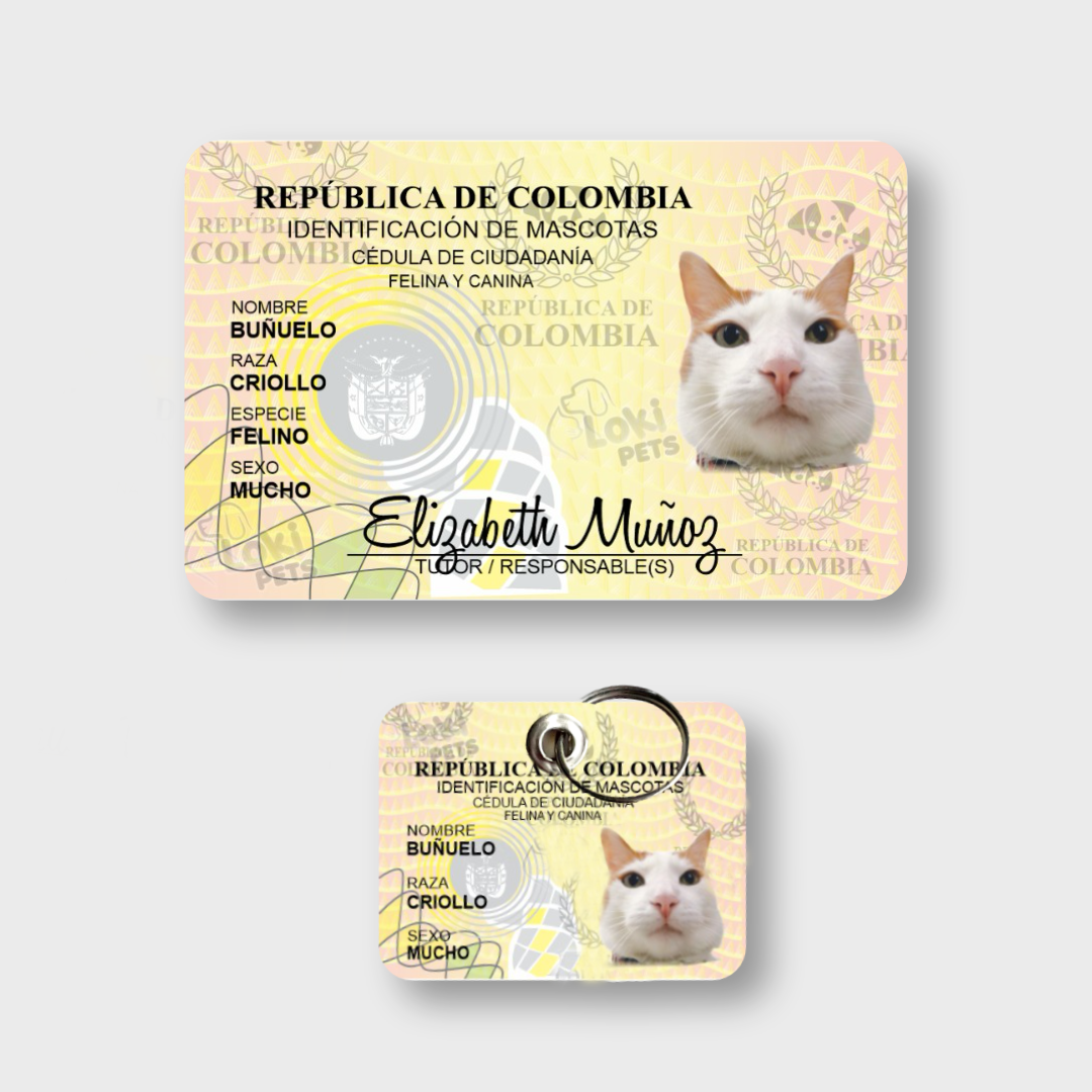 Cédulas Para Mascotas