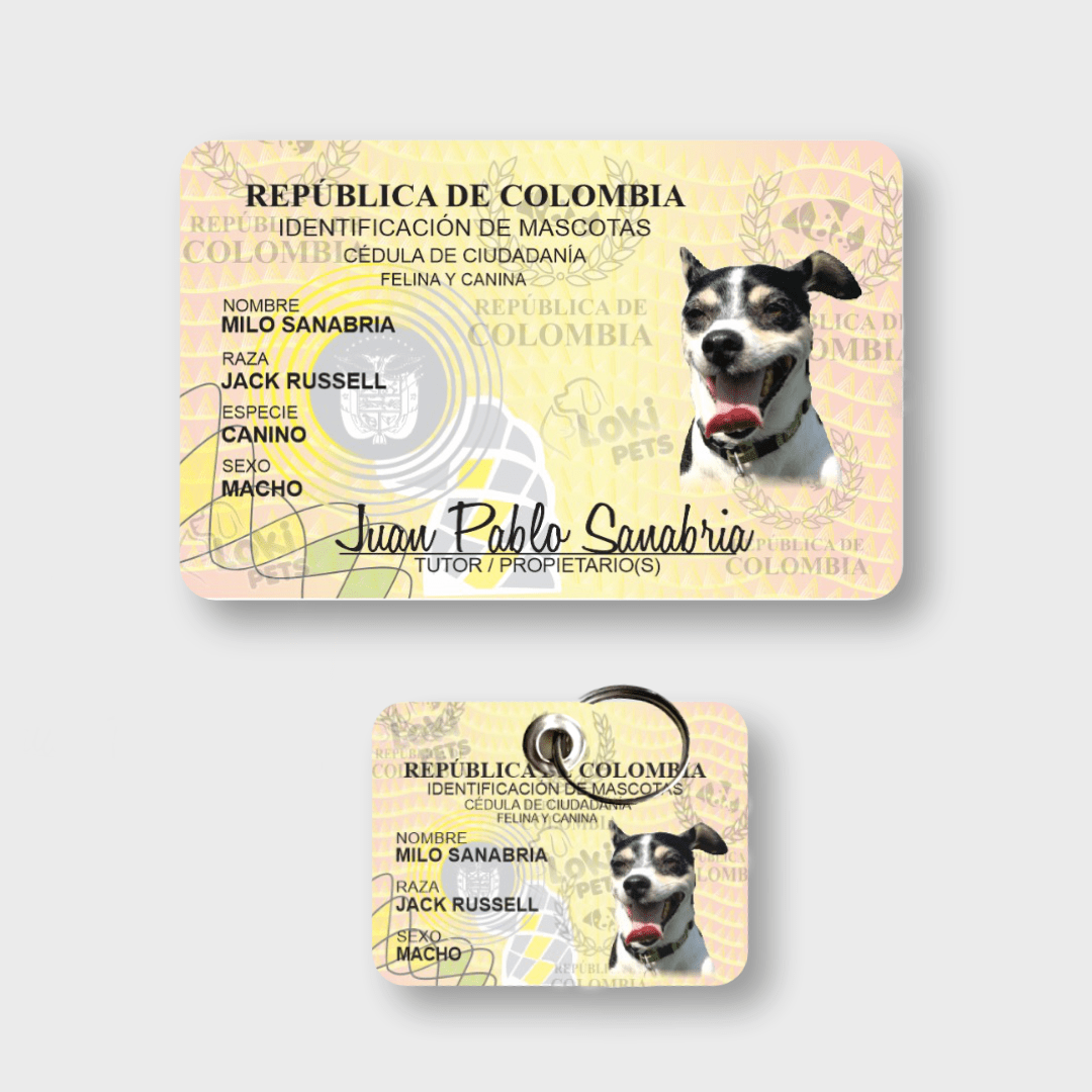 Cédulas Para Mascotas - Peludolandia