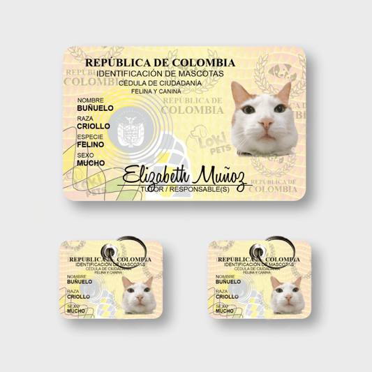 KIT Cédula + Mini Adicional - Peludolandia