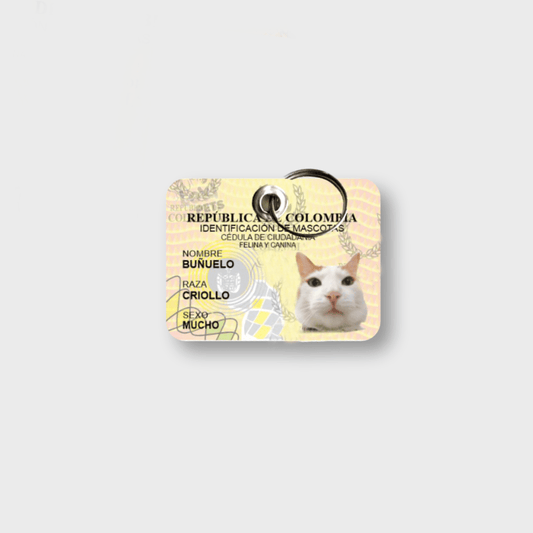 Mini Cédula + Pasaporte Para Mascotas - Peludolandia